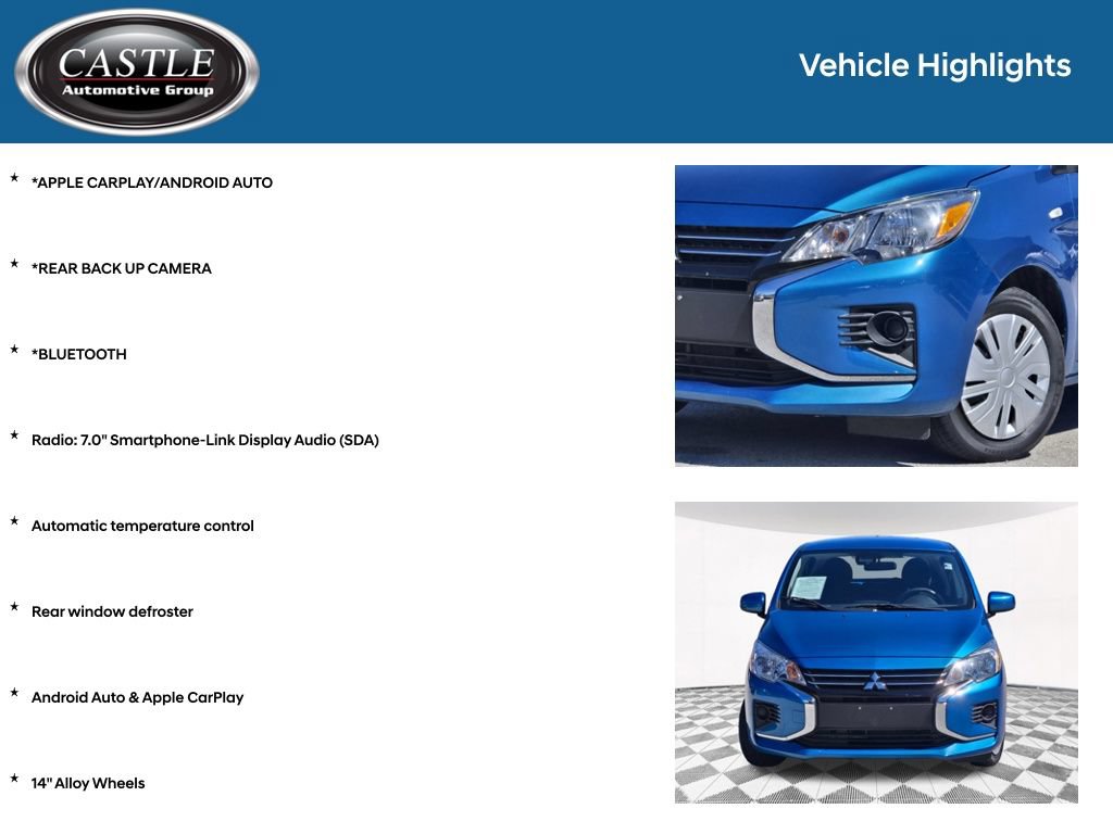 Used 2024 Mitsubishi Mirage FWD image 3