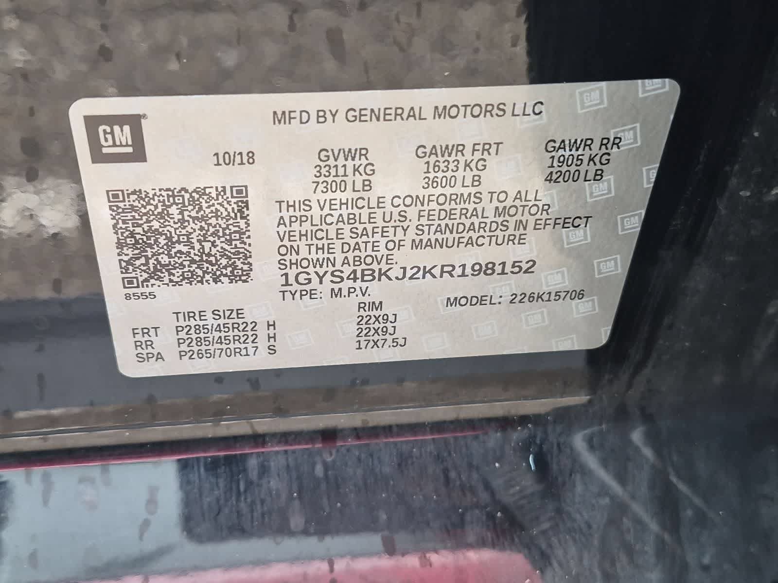 Used 2019 Cadillac Escalade Luxury w/ LPO, Radiant Package AWD/4WD image 38