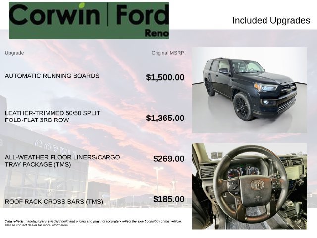 Used 2021 Toyota 4Runner Nightshade AWD/4WD image 3