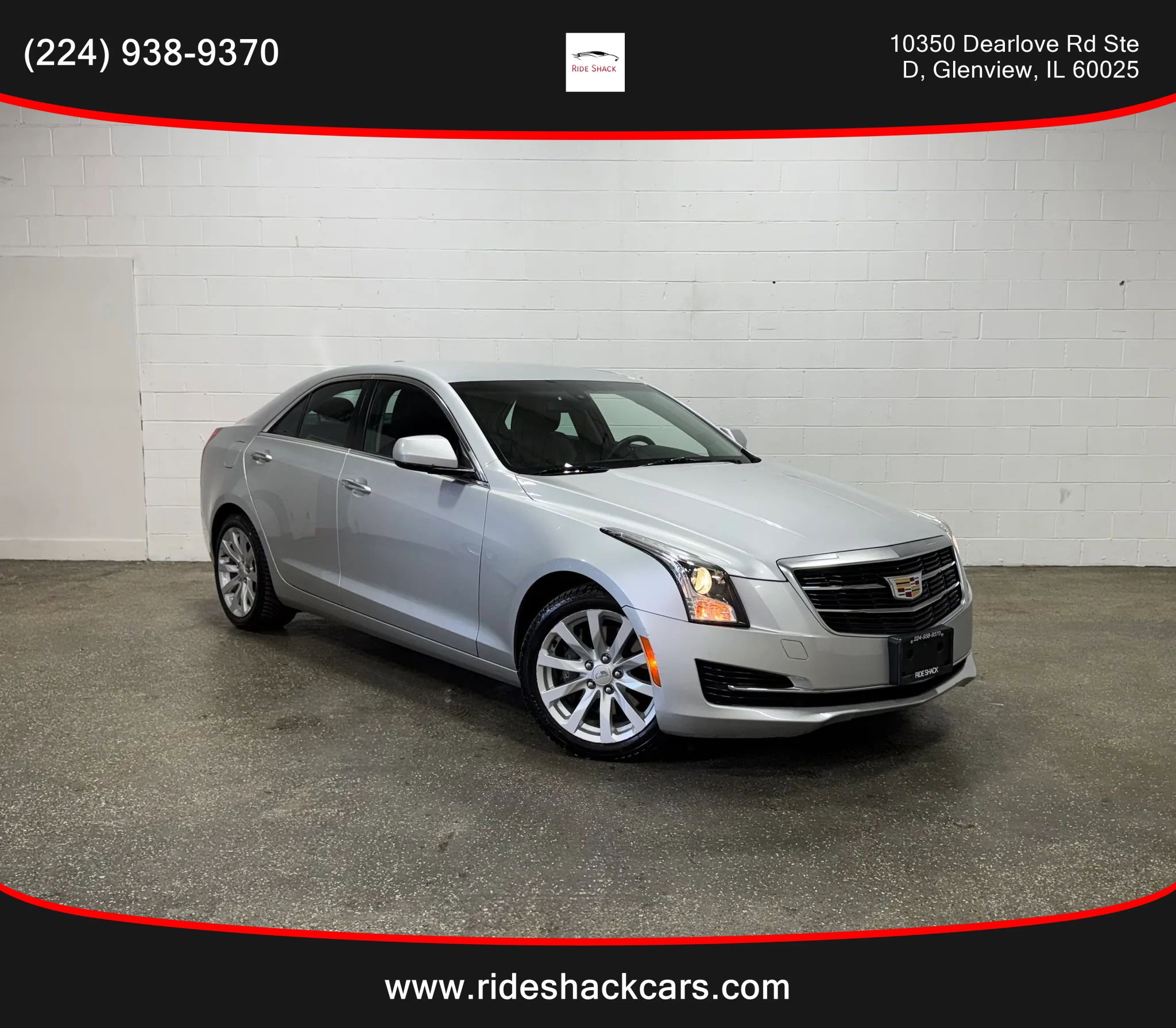 Used 2017 Cadillac ATS 2.0T Sedan RWD image 1