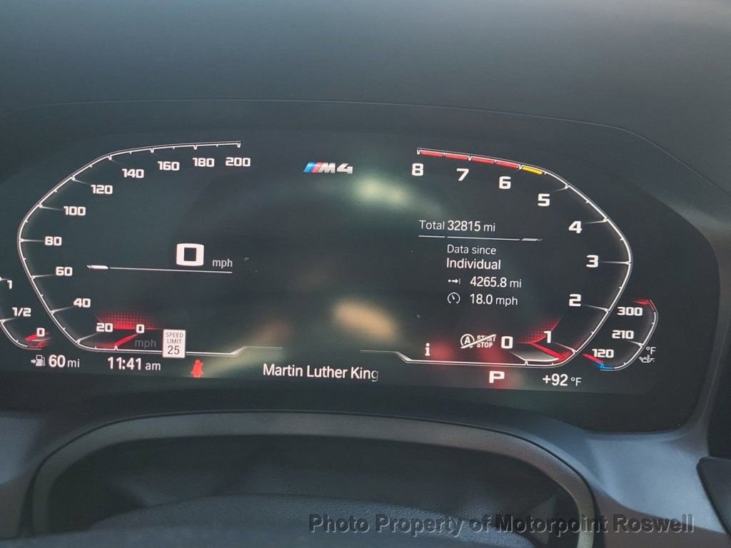 Used 2021 BMW M4 Competition w/ Executive Package RWD image 4