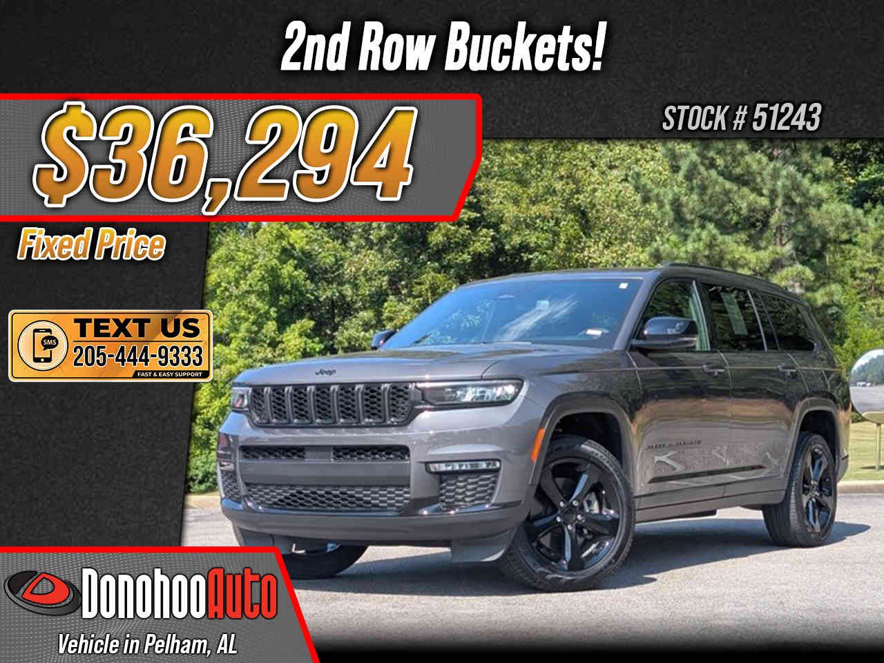 Used 2024 Jeep Grand Cherokee L Limited w/ Black Appearance Package