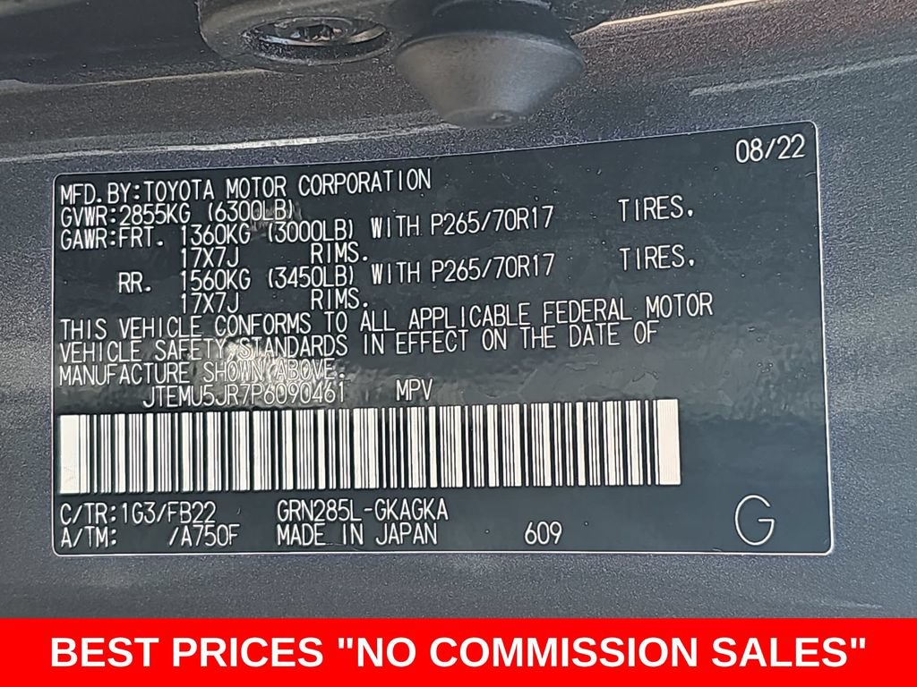 Used 2023 Toyota 4Runner SR5 w/ Wilderness Package (TMS) AWD/4WD image 43