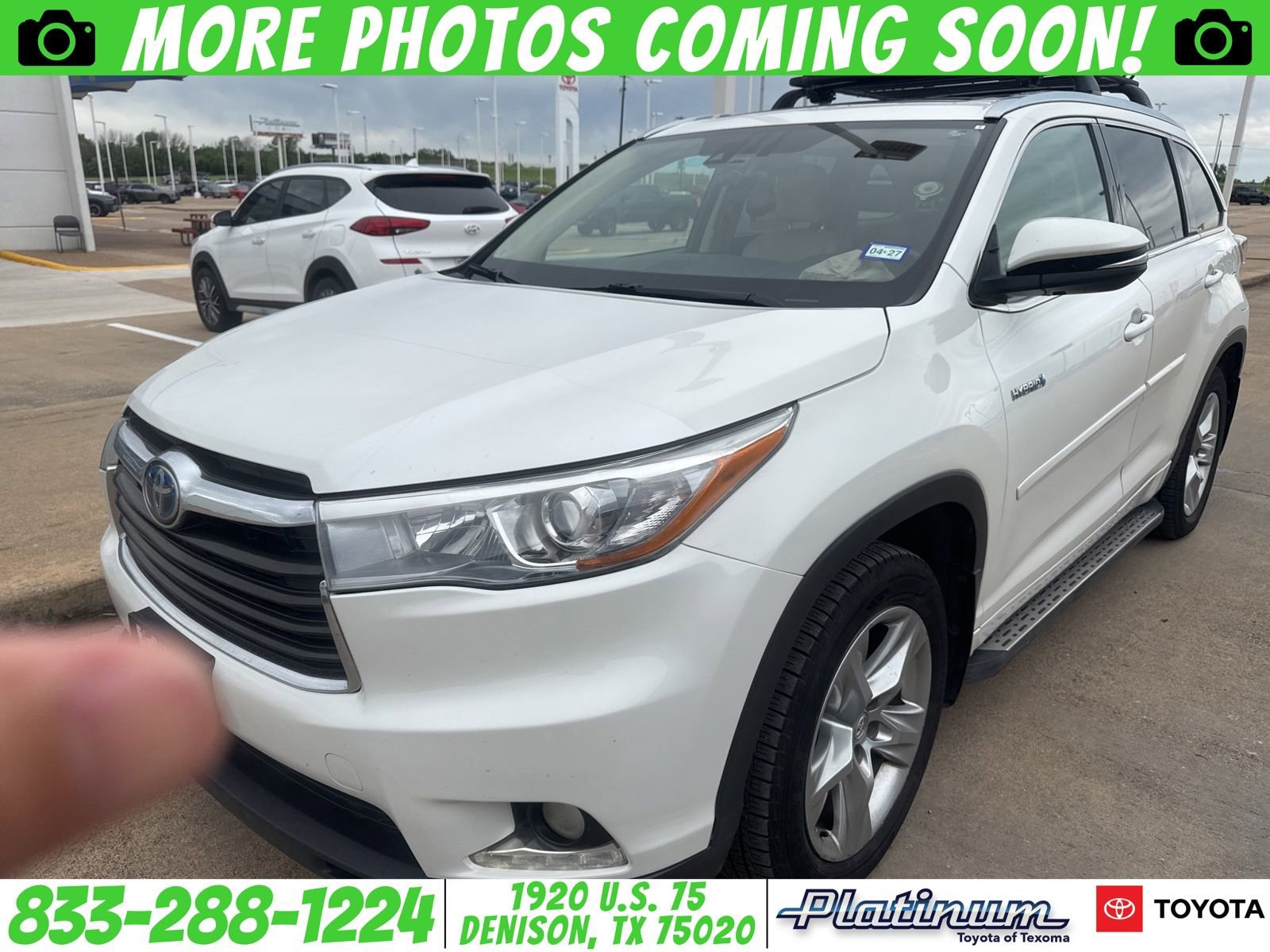 Used 2015 Toyota Highlander Limited Platinum AWD/4WD image 1