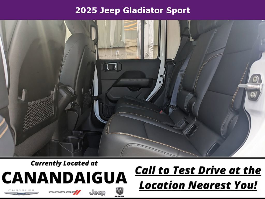 New 2025 Jeep Gladiator Sport AWD/4WD image 19