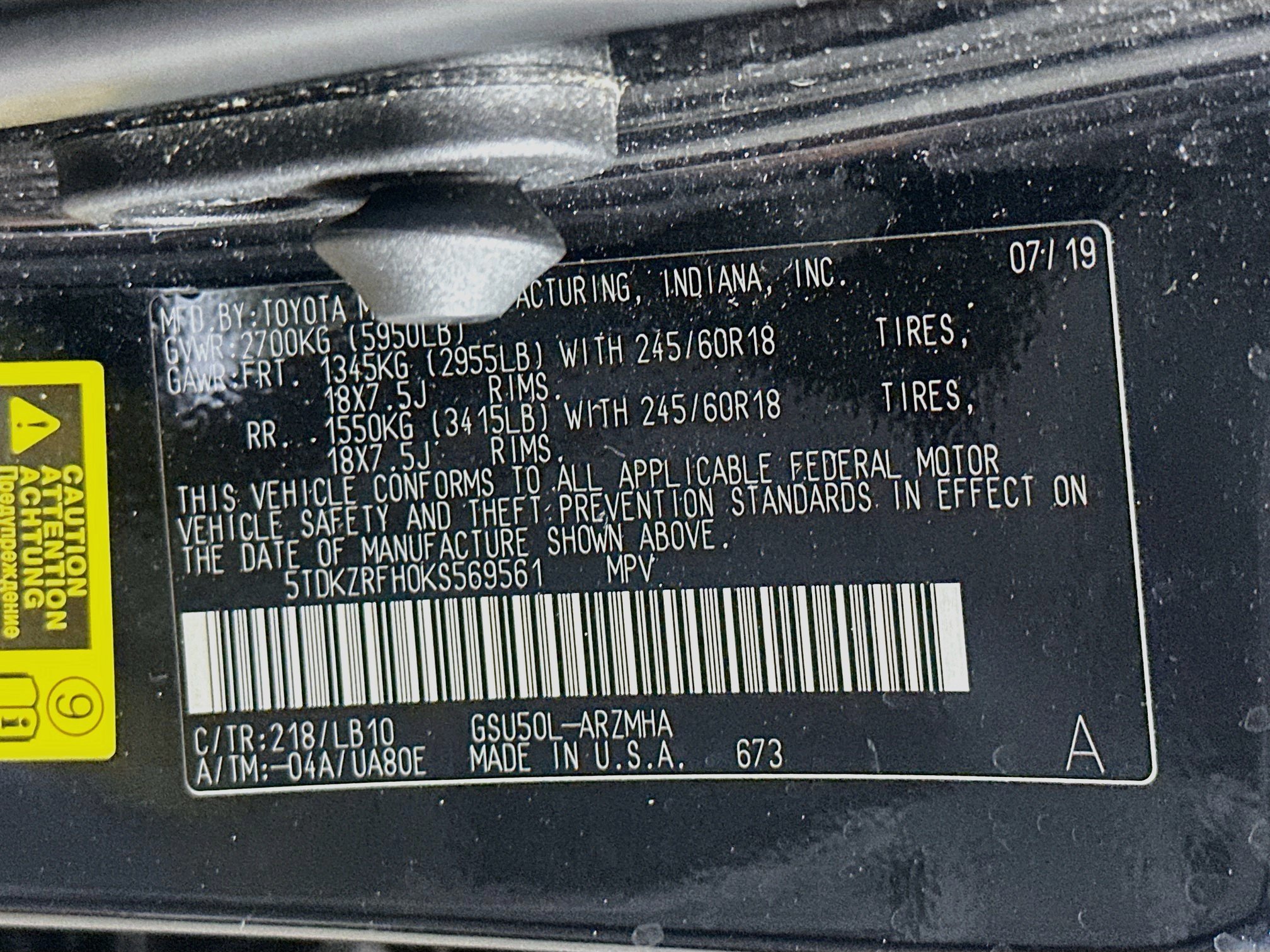 Used 2019 Toyota Highlander XLE FWD image 12