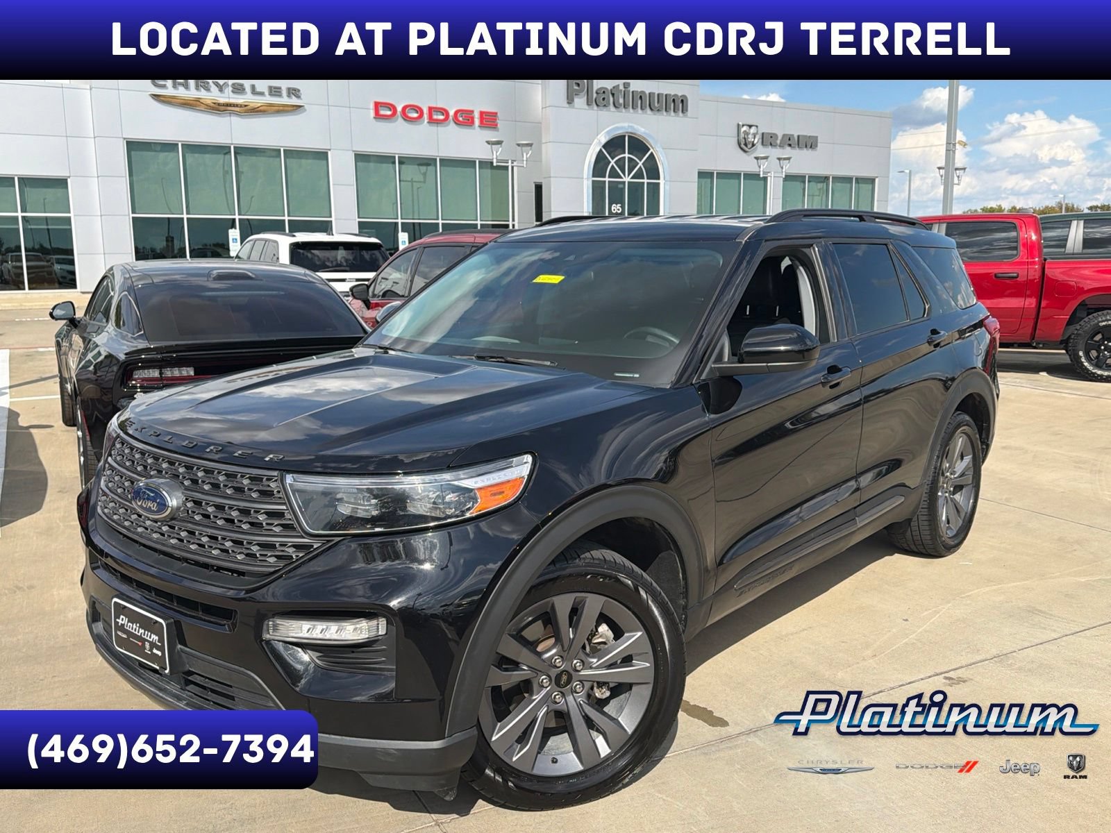 Used 2022 Ford Explorer XLT w/ Equipment Group 202A AWD/4WD image 1