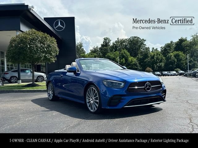 Used 2023 Mercedes-Benz E 450 4MATIC Cabriolet 360° Tour