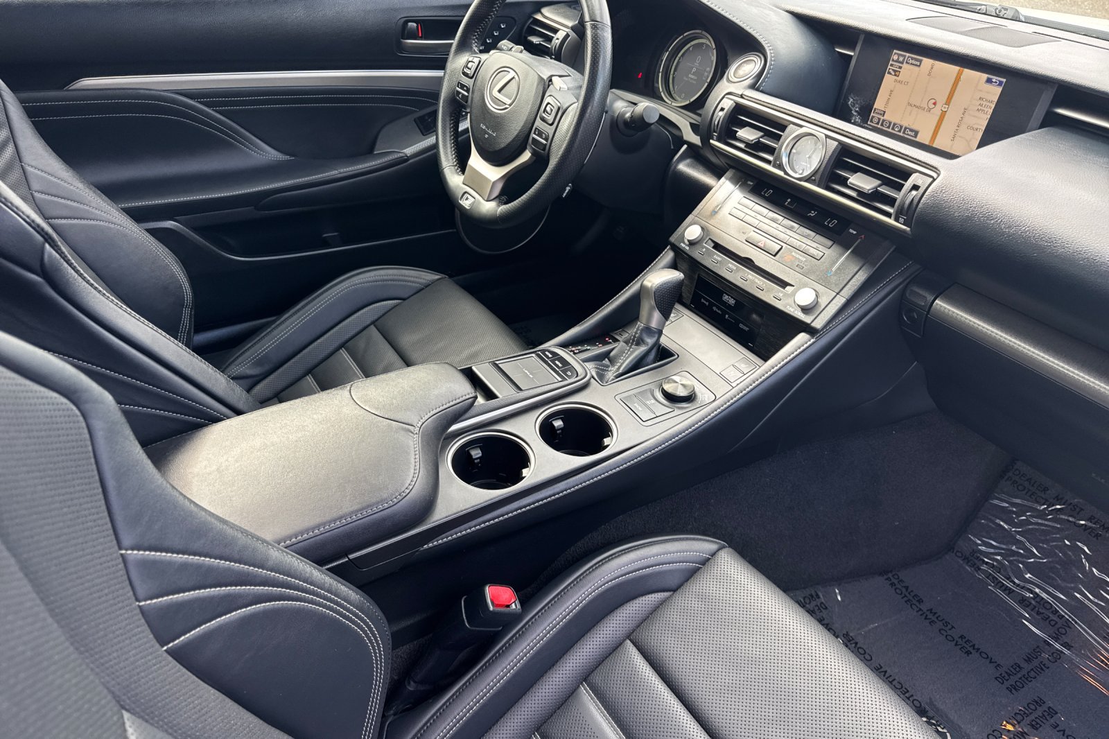 Used 2015 Lexus RC 350 w/ F Sport w/Summer Tires RWD image 15