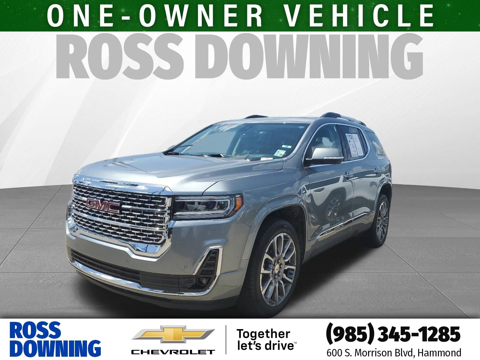 Used 2023 GMC Acadia Denali w/ LPO, Floor Liner Package FWD image 1