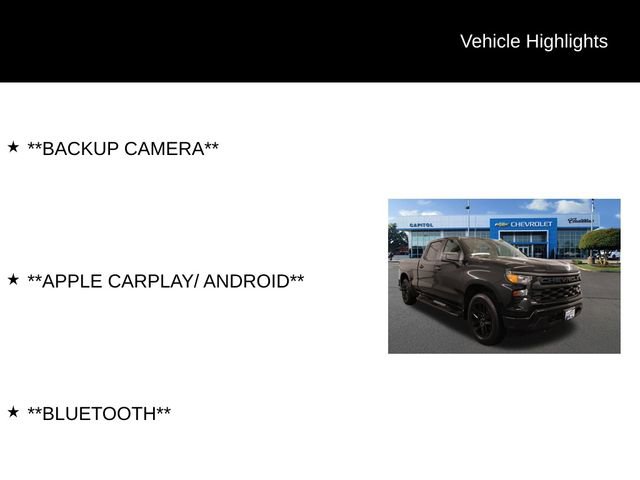 Used 2023 Chevrolet Silverado 1500 Custom image 2