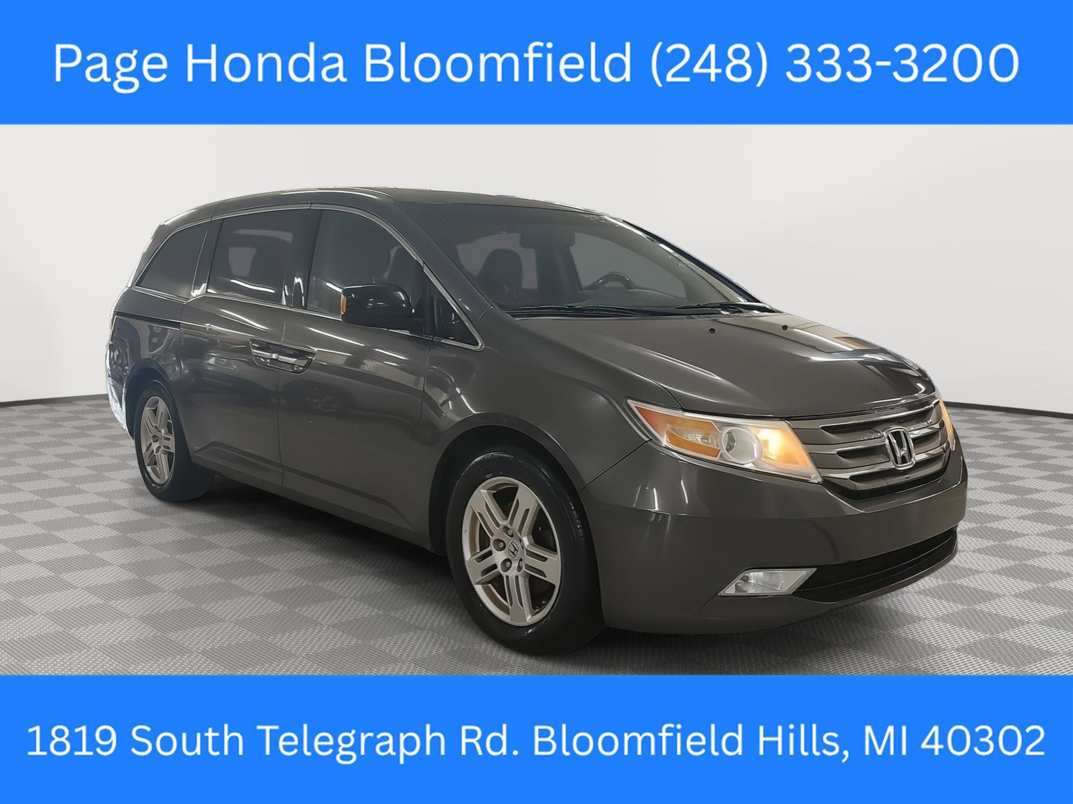 Used 2012 Honda Odyssey Touring Elite