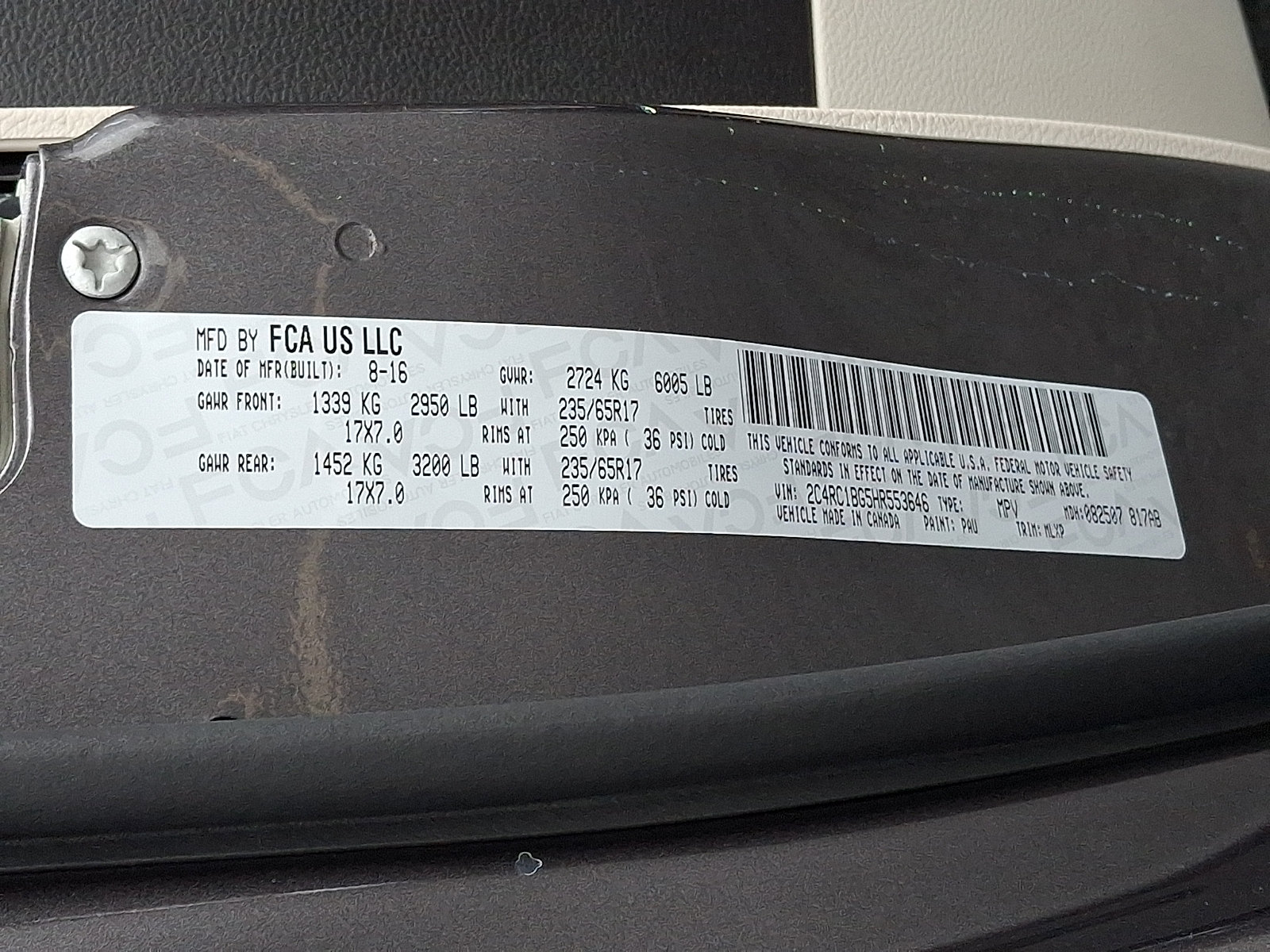 Used 2017 Chrysler Pacifica Touring-L FWD image 25