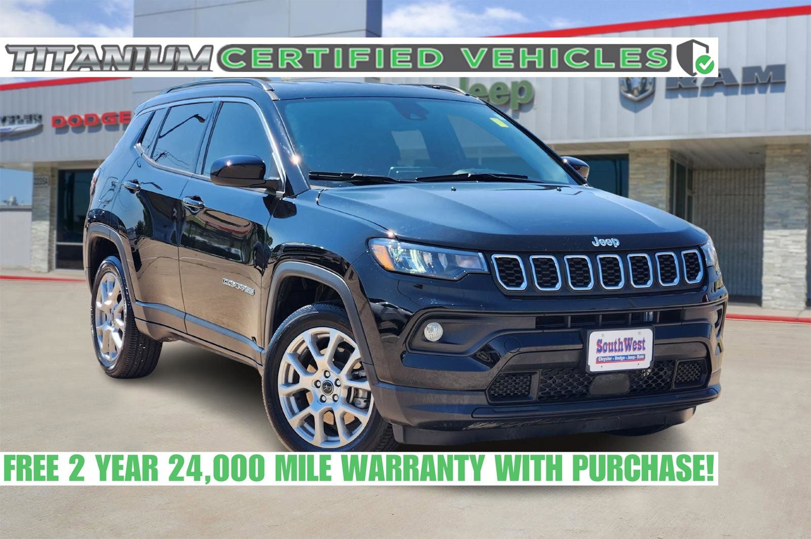 Used 2025 Jeep Compass Latitude image 1