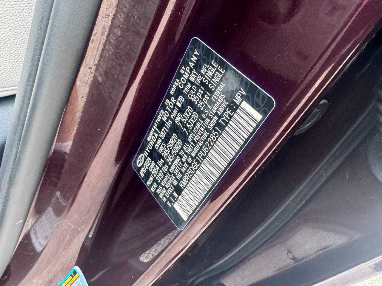 Used 2023 Hyundai Palisade Limited w/ Cargo Package image 26