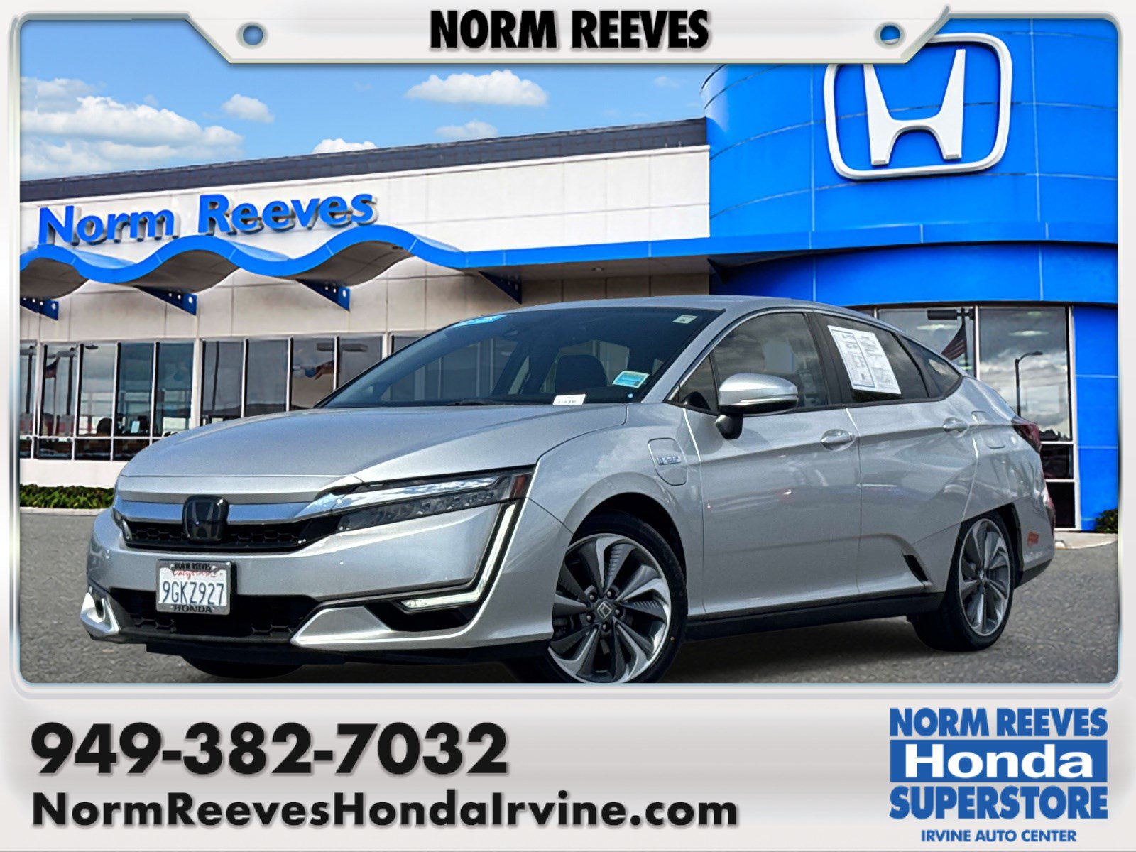 Certified 2019 Honda Clarity Touring video 1