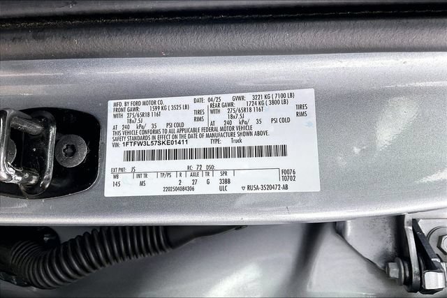 Used 2025 Ford F150 XLT w/ Equipment Group 301A Standard AWD/4WD image 14