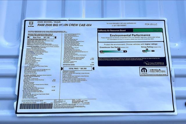 New 2026 RAM 2500 Big Horn image 16