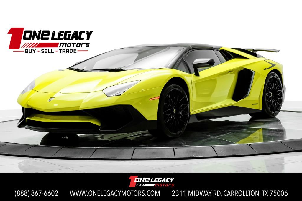 Used 2017 Lamborghini Aventador LP 750-4 Superveloce