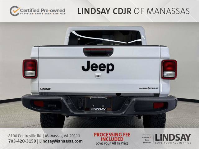 Certified 2025 Jeep Gladiator Mojave AWD/4WD image 8