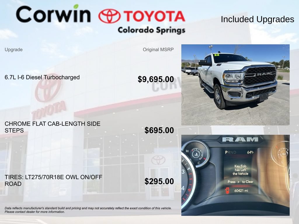 Used 2022 RAM 2500 Big Horn AWD/4WD image 4