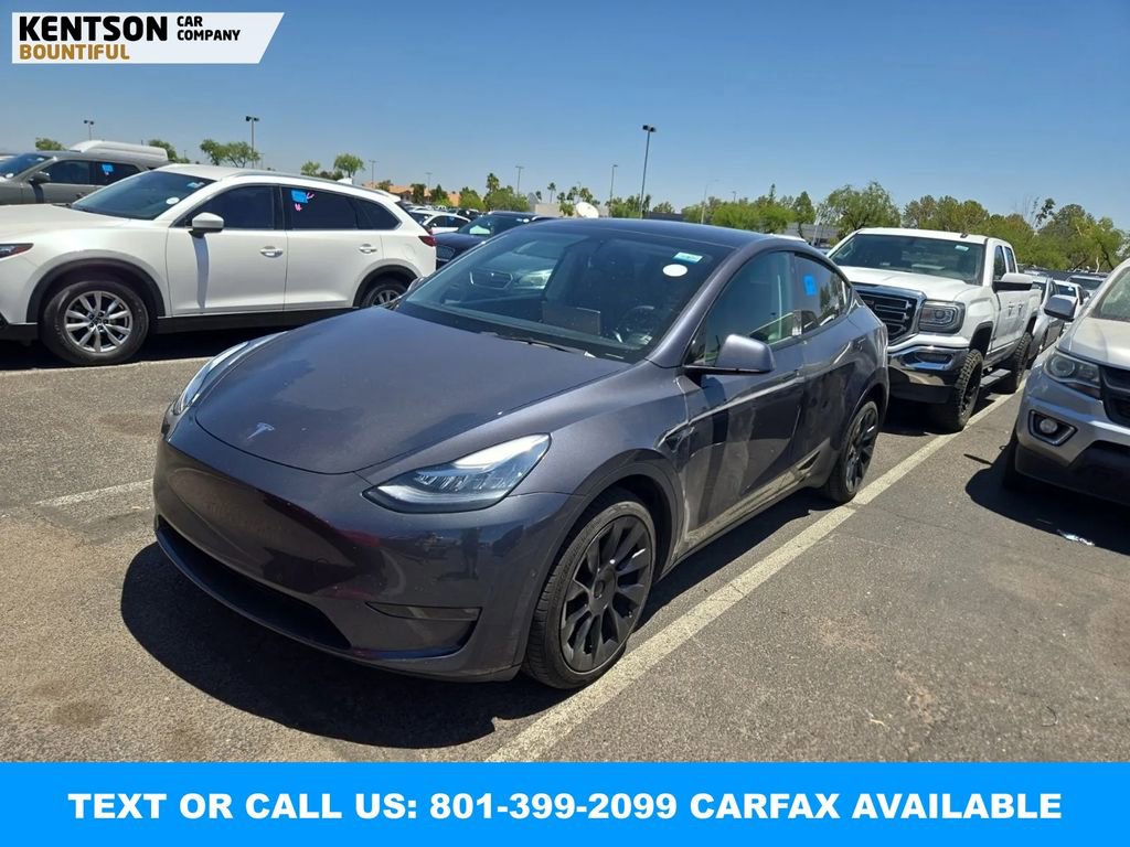 Used 2021 Tesla Model Y Long Range AWD/4WD image 1