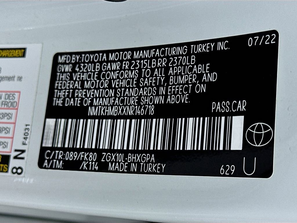 Certified 2022 Toyota C-HR XLE FWD image 30