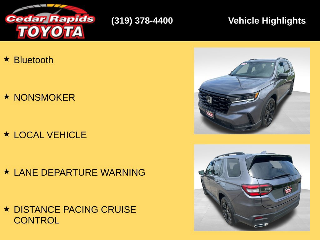Used 2025 Honda Pilot Black Edition image 22