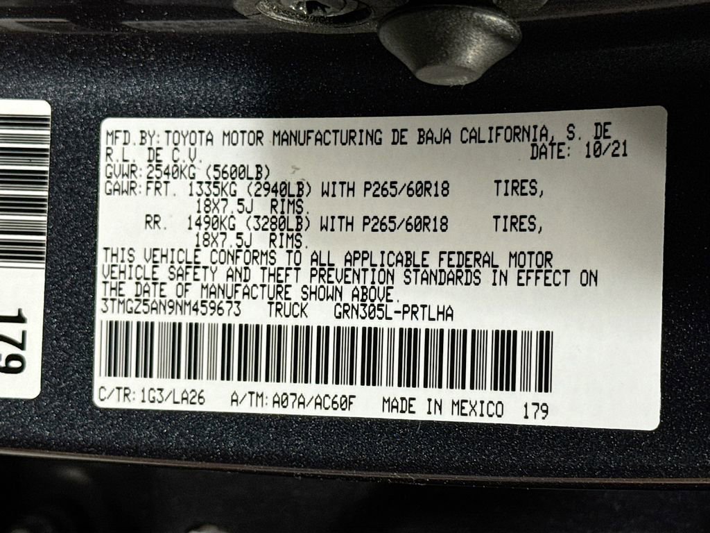 Used 2022 Toyota Tacoma Limited AWD/4WD image 25