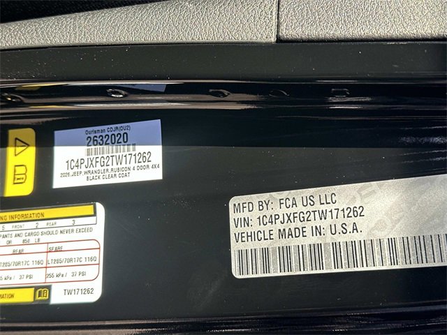 New 2026 Jeep Wrangler Unlimited Rubicon w/ Steel Bumper Group image 16