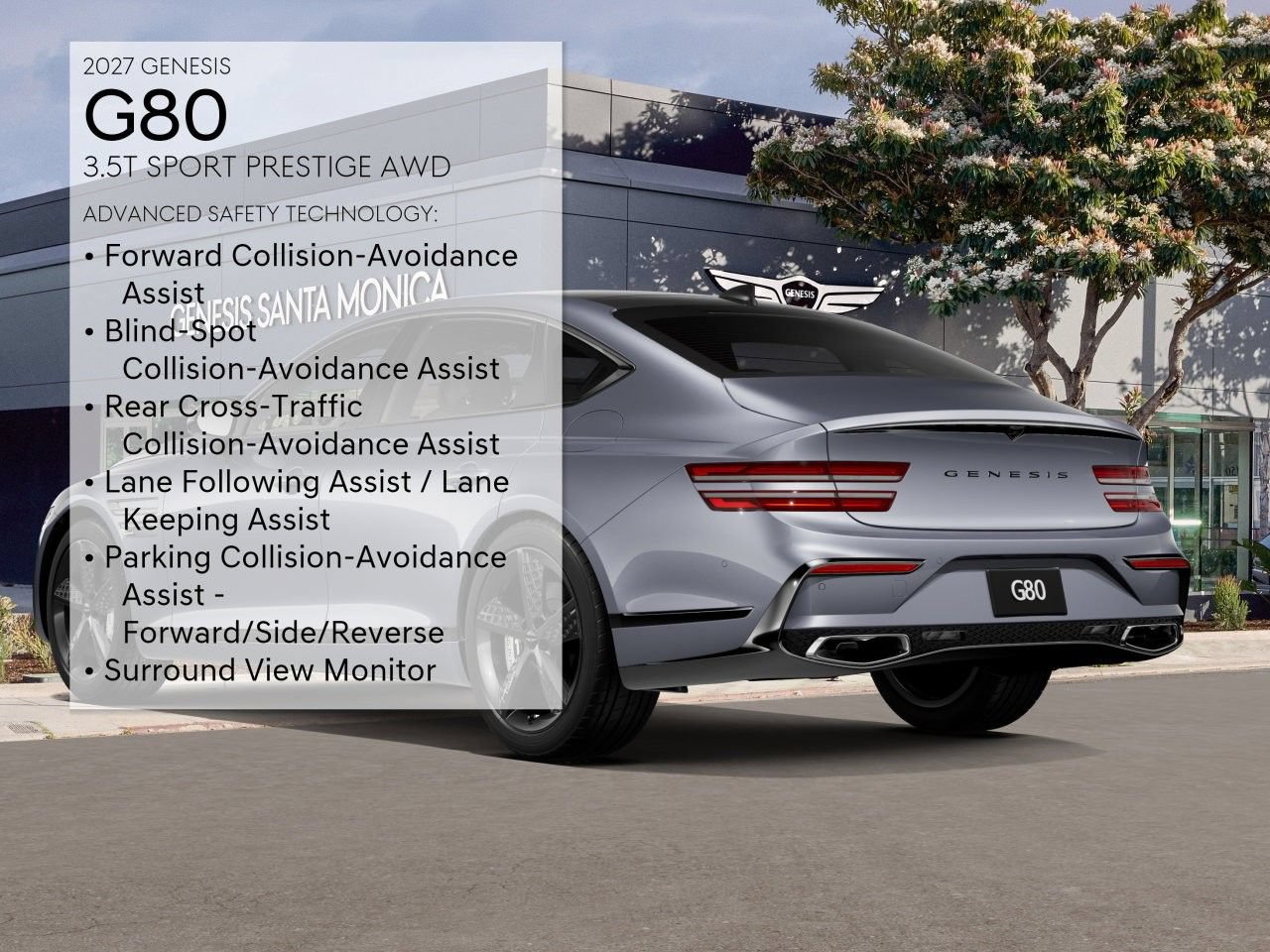 New 2027 Genesis G80 3.5T Sport Prestige AWD/4WD image 8