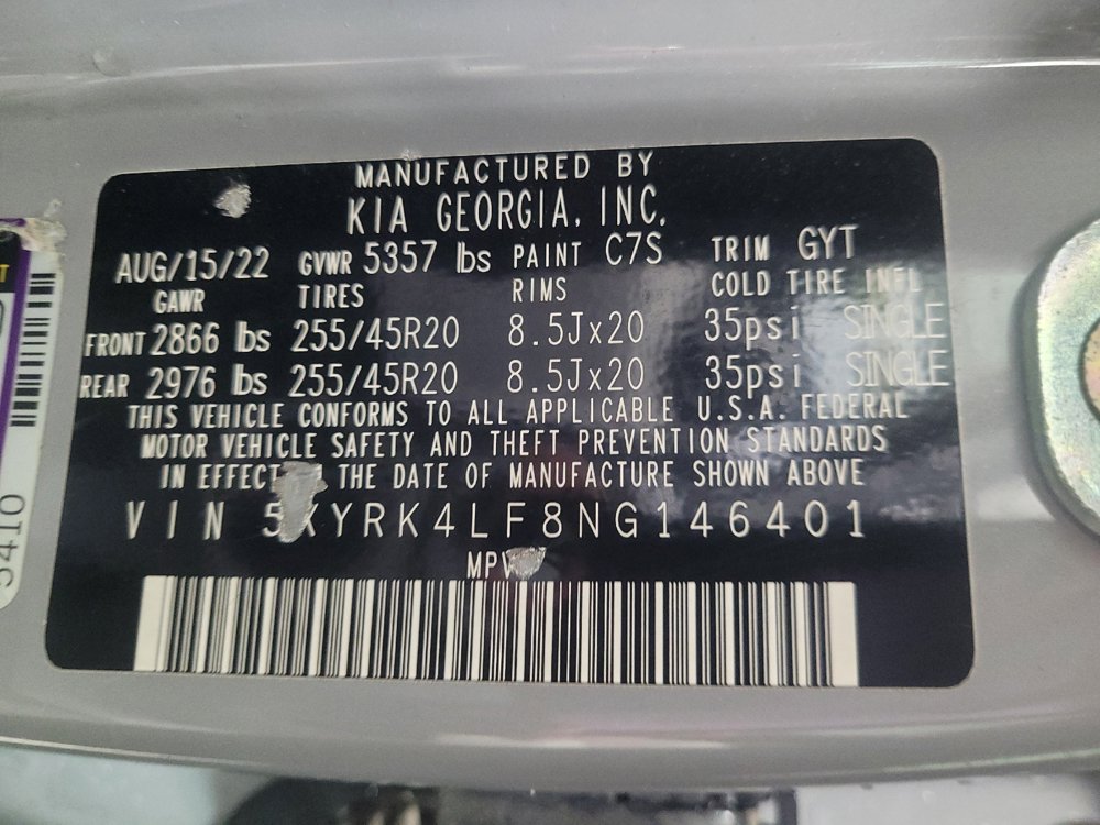 Used 2022 Kia Sorento SX FWD image 33