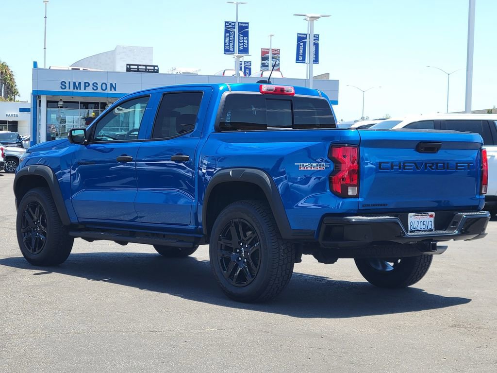 Used 2023 Chevrolet Colorado Trail Boss w/ LPO, Dark Essentials Package AWD/4WD image 2