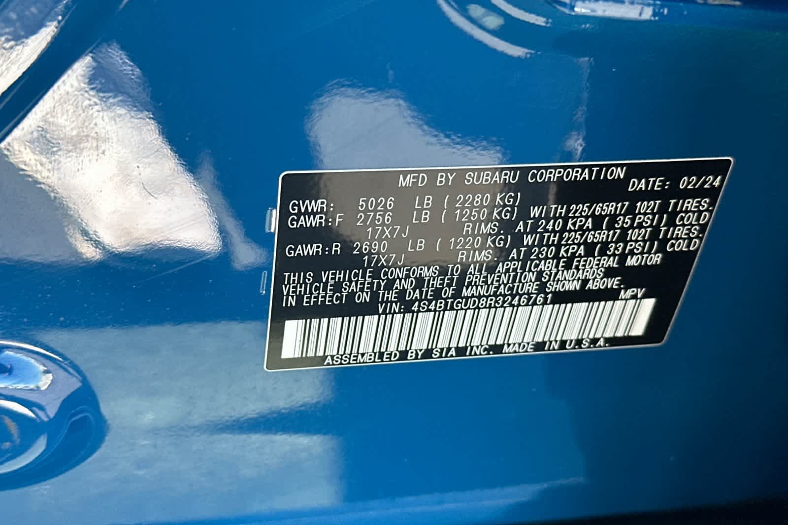 Used 2024 Subaru Outback Wilderness AWD/4WD image 34