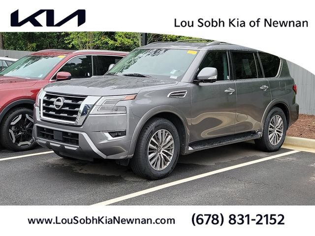 Used 2023 Nissan Armada SL w/ Captain's Chairs Package RWD image 1