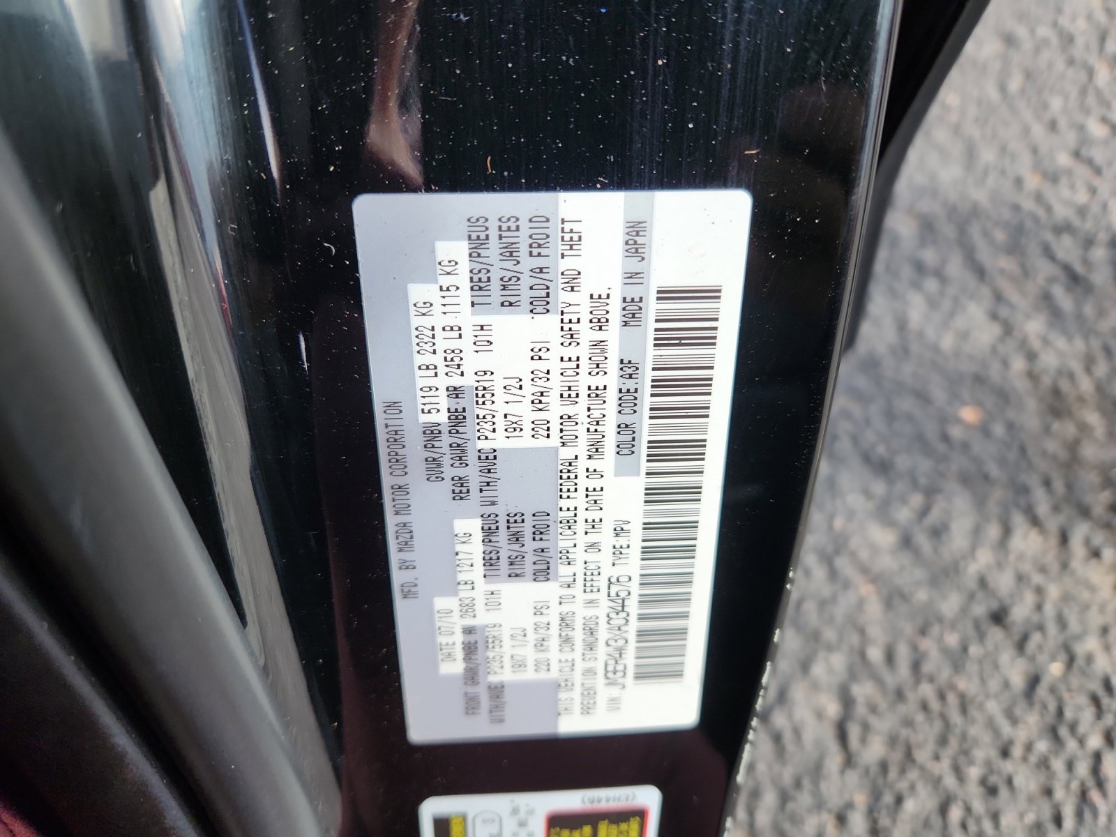 Used 2010 MAZDA CX-7 s Grand Touring image 25