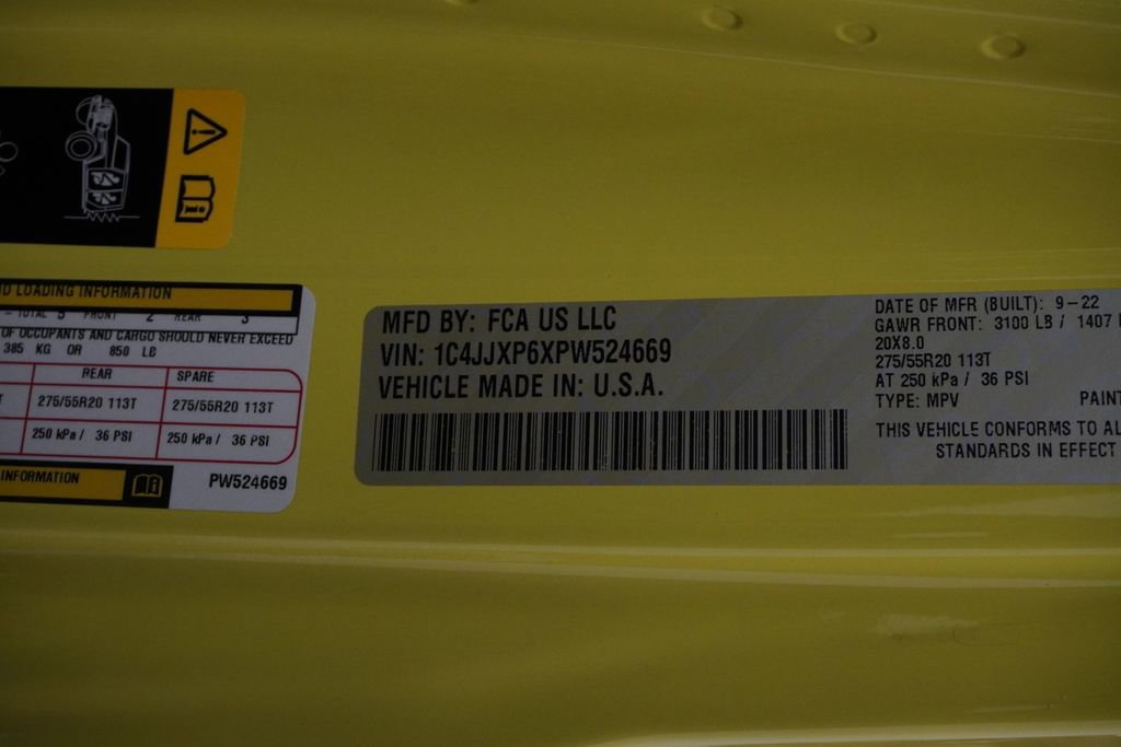 Certified 2023 Jeep Wrangler Unlimited Sahara w/ Cold Weather Group image 53