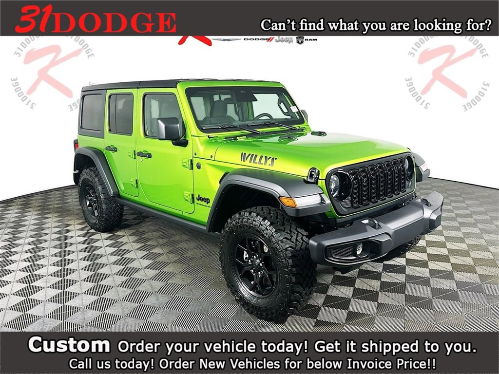 New 2025 Jeep Wrangler Willys