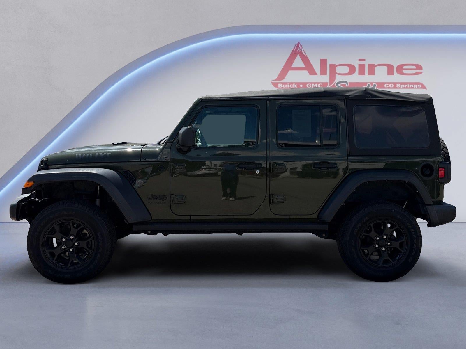 Used 2021 Jeep Wrangler Unlimited Sport AWD/4WD image 2