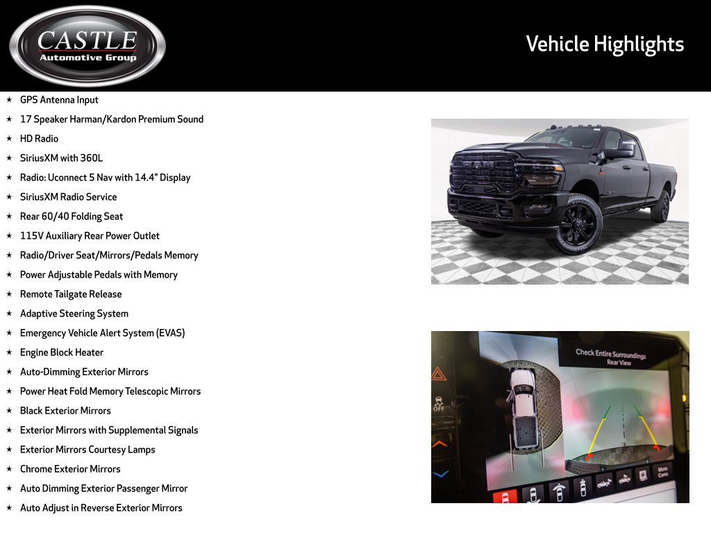 New 2026 RAM 3500 Laramie AWD/4WD image 15