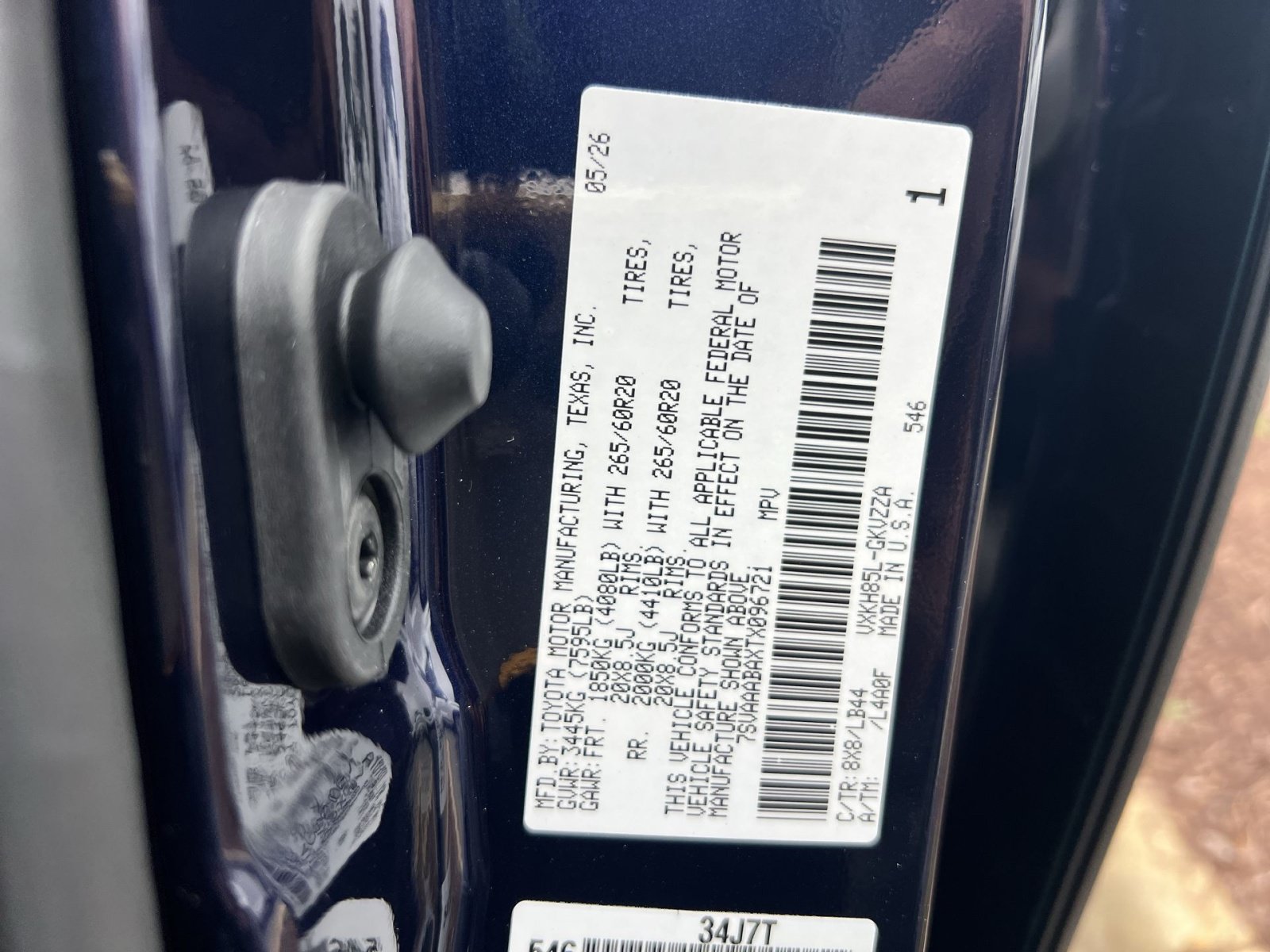 New 2026 Toyota Sequoia 1794 Edition w/ TRD Off-Road Package AWD/4WD image 22