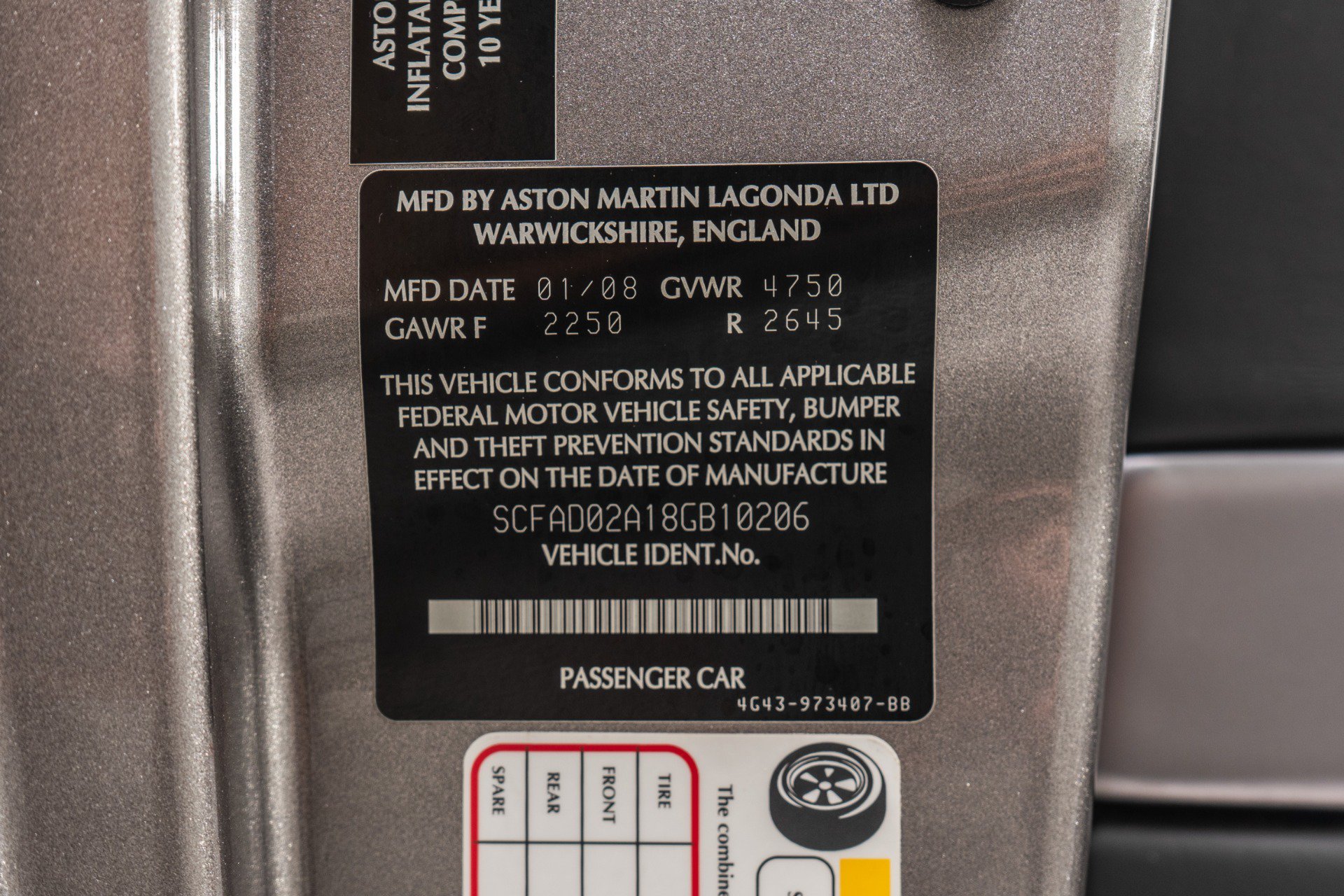 Used 2008 Aston Martin DB9 Volante RWD image 19