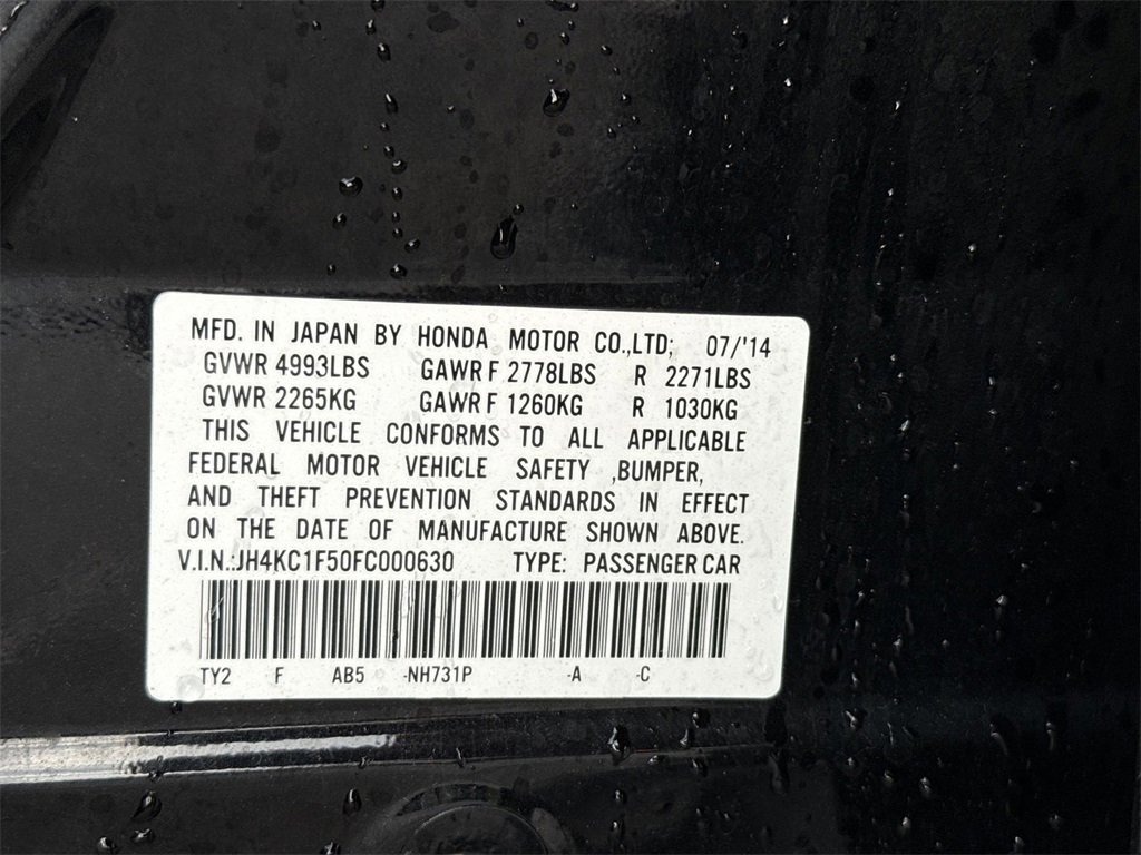 Used 2015 Acura RLX w/ Technology Package image 15