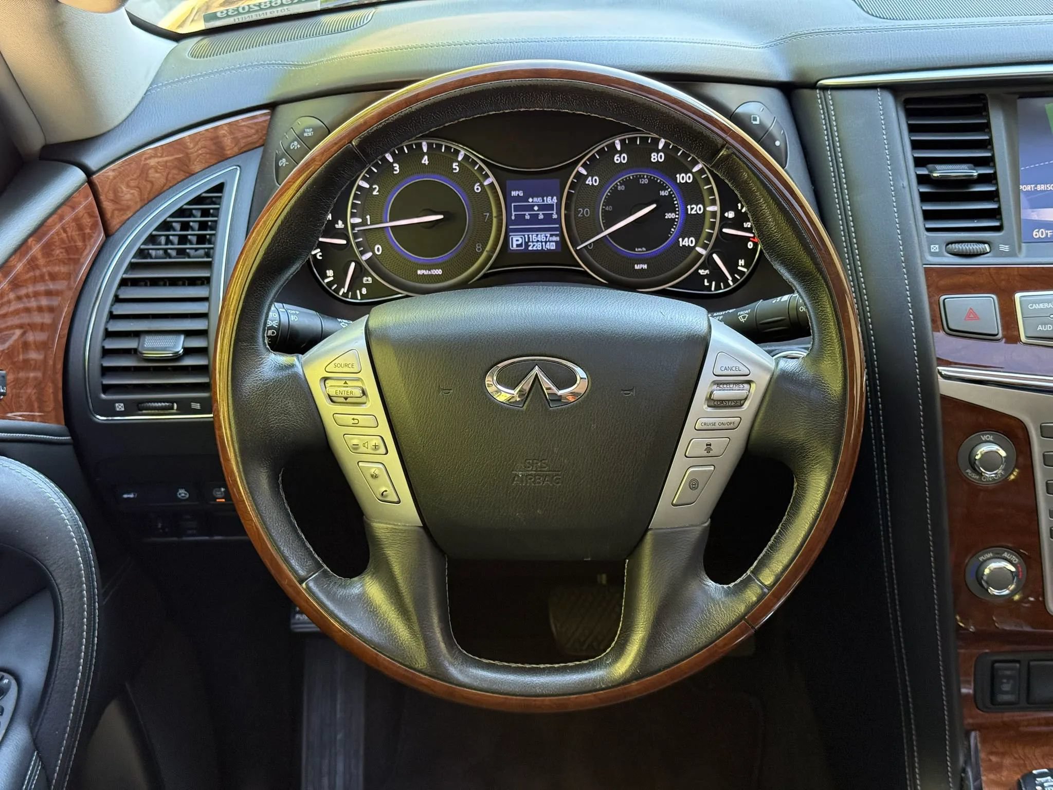 Used 2019 INFINITI QX80 Luxe w/ 22" Wheel Package RWD image 17