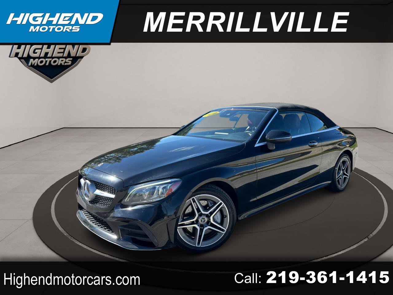 Used 2019 Mercedes-Benz C 300 4MATIC Cabriolet w/ Multimedia Package image 1