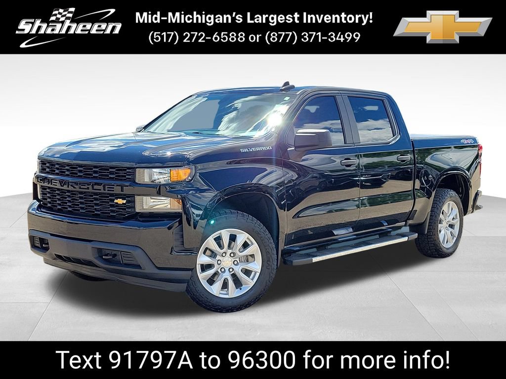 Used 2020 Chevrolet Silverado 1500 Custom w/ Custom Value Package AWD/4WD 360° Tour
