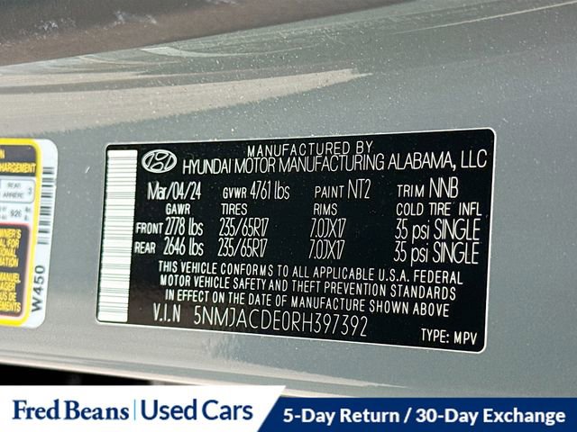Used 2024 Hyundai Tucson SE AWD/4WD image 29