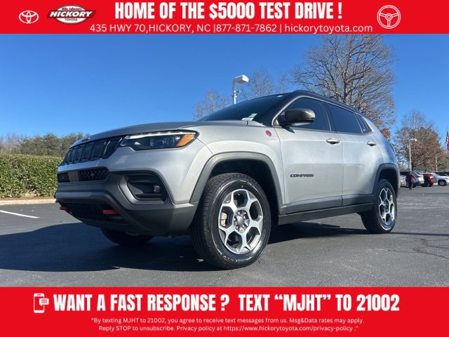 Used 2022 Jeep Compass Trailhawk w/ Trailhawk Elite Group image 1