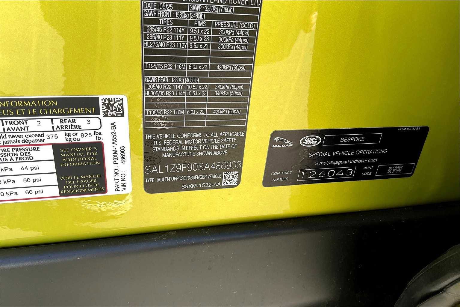 New 2025 Land Rover Range Rover Sport SV Edition Two image 36