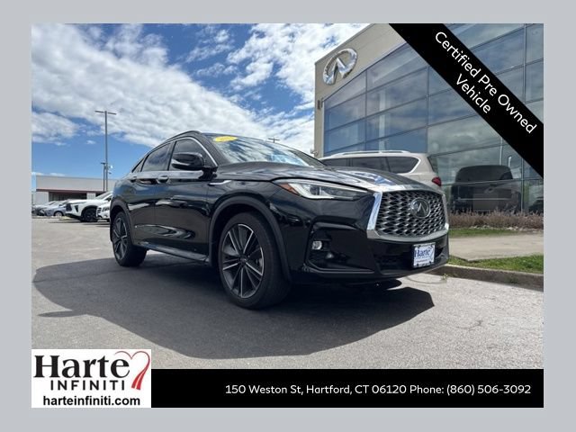 Certified 2023 INFINITI QX55 Luxe w/ Cargo Package